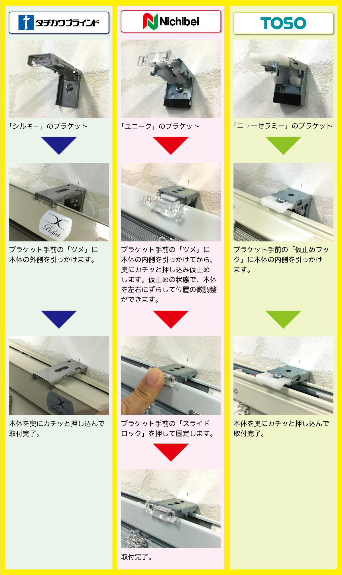 ブラインドの外し方 リックレポート リック株式会社 Lic Co Ltd